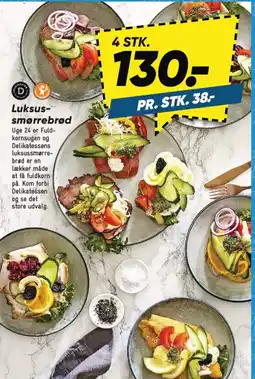 Bilka Luksus- smørrebrød tilbud