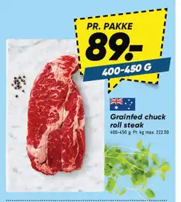 Bilka Grainfed chuck roll steak tilbud