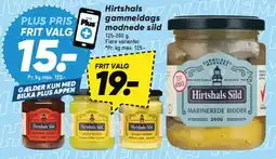 Bilka Hirtshals gammeldags modnede sild tilbud