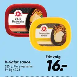 Bilka K-Salat sauce tilbud