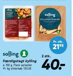 Bilka Færdigstegt kylling tilbud