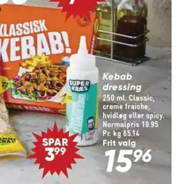 Kebab dressing