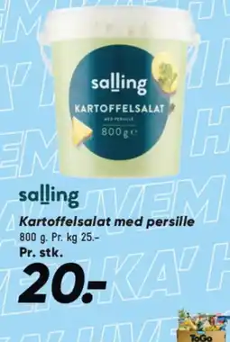 Bilka SALLING Kartoffelsalat med persille tilbud