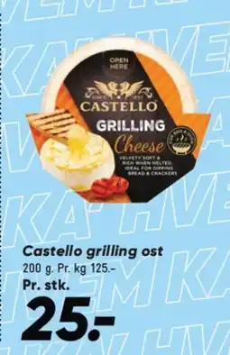 Bilka CASTELLO grilling ost tilbud