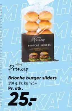 Bilka Brioche burger sliders tilbud