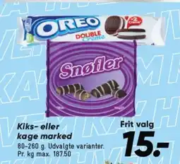 Bilka Kiks- eller kage marked tilbud