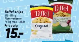 Bilka Taffel chips tilbud
