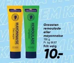 Bilka GRAASTEN remoulade eller mayonnaise tilbud