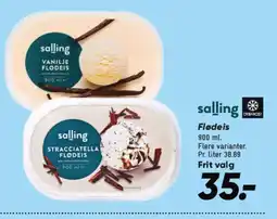 Bilka SALLING Flødeis tilbud