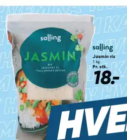 Bilka SALLING Jasmin ris tilbud
