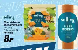 Bilka SALLING Fiber riskager eller jungle kiks tilbud