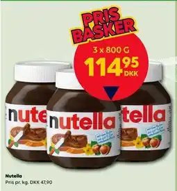 BorderShop Nutella tilbud