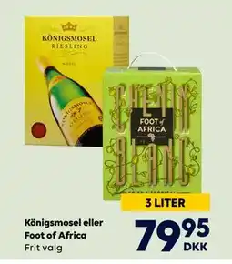 BorderShop Königsmosel eller Foot of Africa tilbud