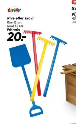 Bilka Rive eller skovl tilbud