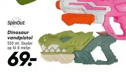 Bilka Dinosaur vandpistol tilbud