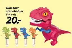 Bilka Dinosaur sæbebobler tilbud