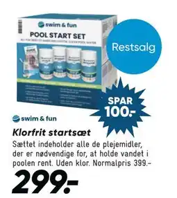 Bilka Klorfrit startsæt tilbud