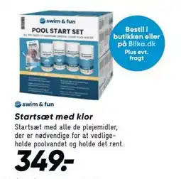 Bilka Startsæt med klor tilbud