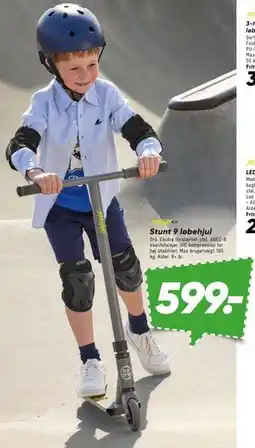 Bilka Stunt 9 løbehjul tilbud