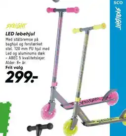 Bilka LED løbehjul tilbud