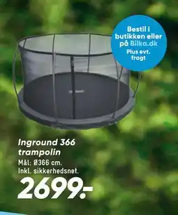 Bilka Inground 366 trampolin tilbud
