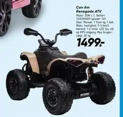 Bilka Can Am Renegade ATV tilbud
