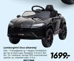 Bilka Lamborghini Urus elkøretøj tilbud
