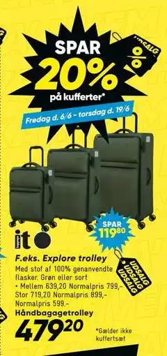 Bilka Explore trolley tilbud