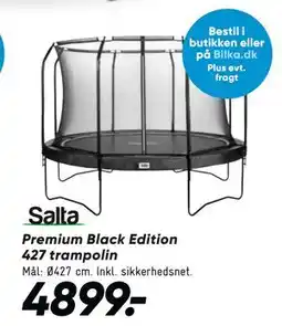 Bilka Premium Black Edition 427 trampolin tilbud