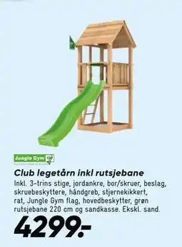 Bilka Club legetårn inkl rutsjebane tilbud