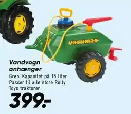 Bilka Vandvogn anhænger tilbud