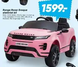 Bilka Range Rover Evoque elektrisk bil tilbud