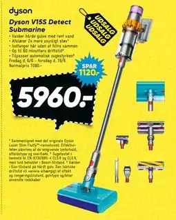 Bilka Dyson V15S Detect Submarine tilbud