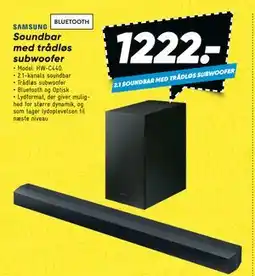 Bilka Soundbar med trådløs subwoofer tilbud