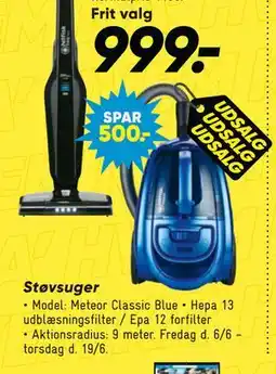 Bilka Støvsuger tilbud