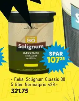 Bilka Solignum Classic 80 5 liter tilbud