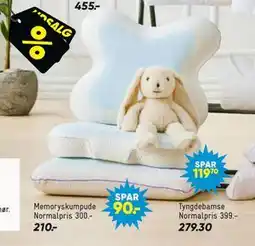 Bilka Memoryskumpude tilbud