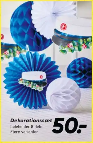 Bilka Dekorationssæt tilbud