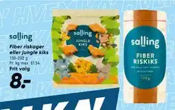 Bilka Fiber riskager eller jungle kiks tilbud