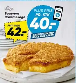 Bilka Bagerens drømmekage tilbud