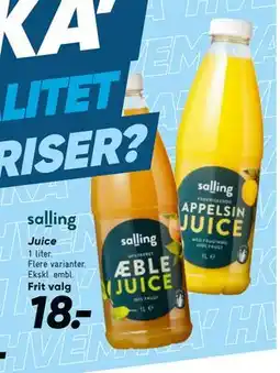 Bilka Juice tilbud