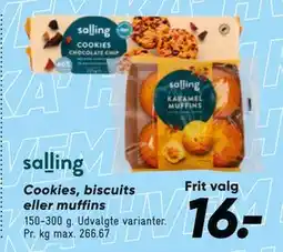 Bilka Cookies, biscuits eller muffins tilbud