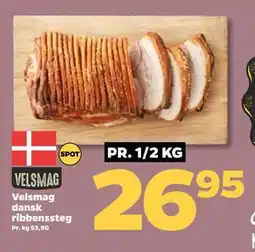 Netto Velsmag dansk ribbenssteg tilbud