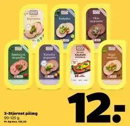 Netto 3-Stjernet pålæg tilbud