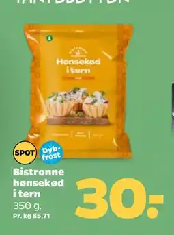 Netto Bistronne hønsekød i tern tilbud