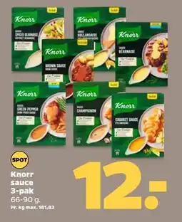 Netto Knorr sauce 3-pak tilbud