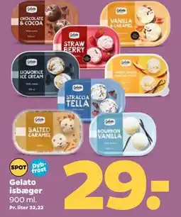 Netto Gelato isbæger tilbud
