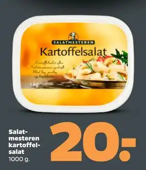Netto Salatmesteren kartoffelsalat tilbud