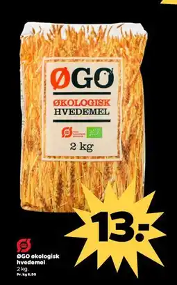 Netto ØGO økologisk hvedemel tilbud