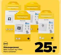 Netto Støvsugerposer tilbud